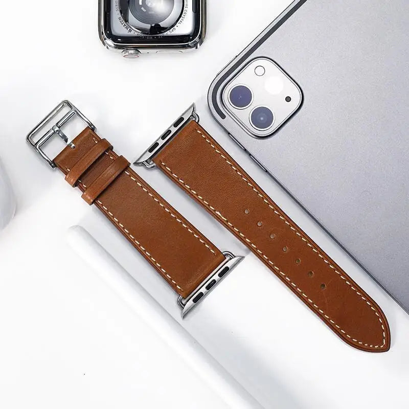 Leather Watch Straps for Apple Watch